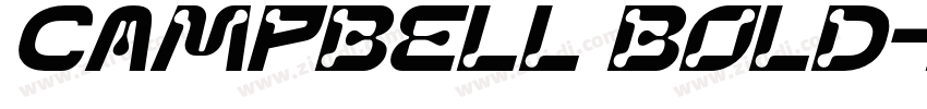 CAMPBELL Bold字体转换 CAMPBELL Bold字体转换